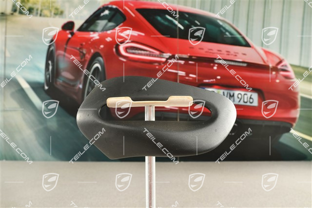 Cabrio, Osłona przejścia pasa bezpieczeństwa, czarna, L