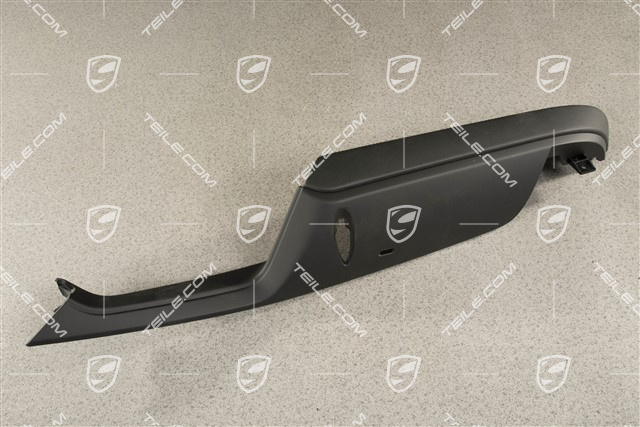 Armlehne, Türverkleidung, Hinten, Leder Schwarz / Mojave, R