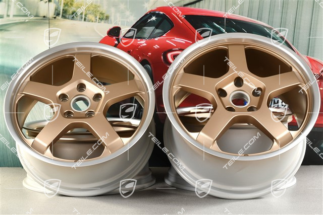 20-inch wheel rim set "25 Years Boxster", 8,5J x 20 ET57 + 10,5J x 20 ET47, neodyme