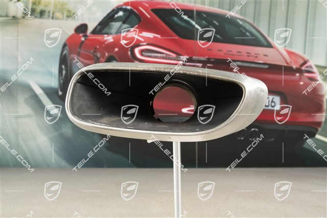 Endrohr, oval, L