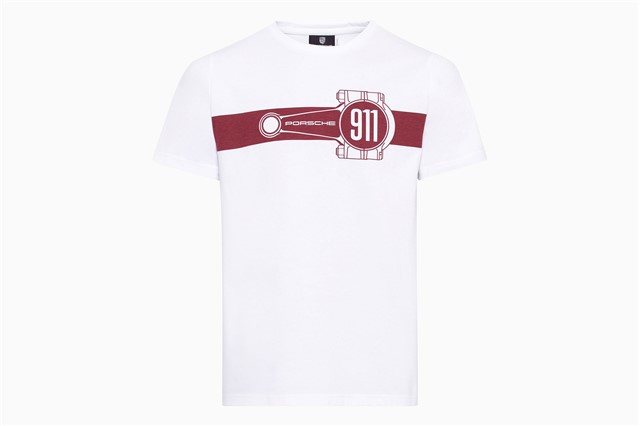Porsche 911 Men's T-shirt (White) - Essential  XL