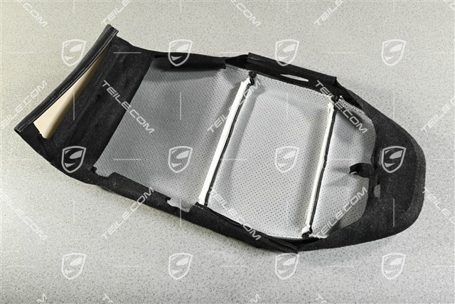 Materiał oparcia fotela, skóra czarna, L=R