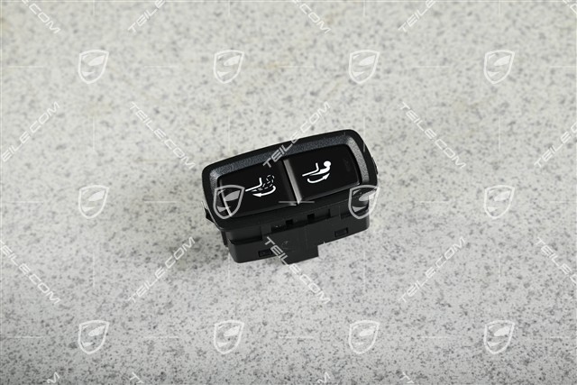 Tow hitch switch, black matte
