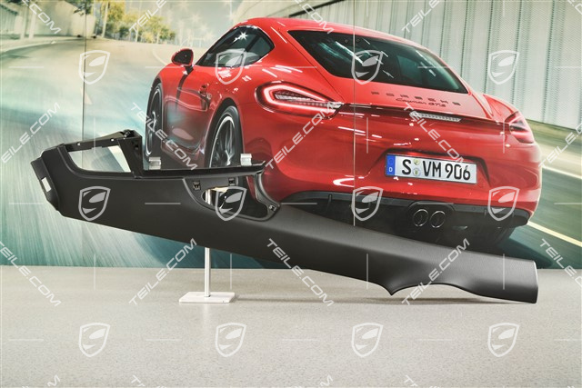 Verkleidung von C-Säule, Coupe, Kunstleder, Schwarz, R