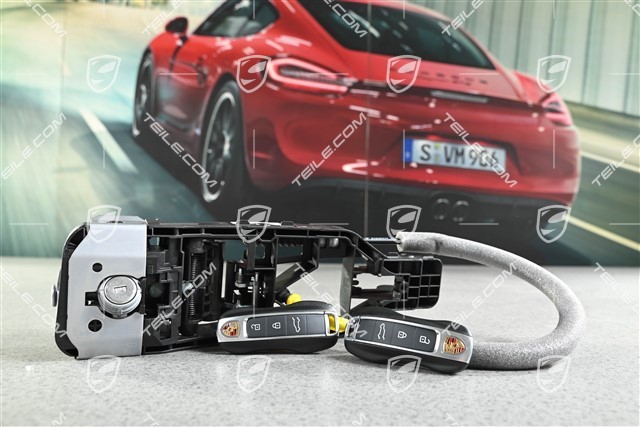 Uchwyt / podstawa klamki, drzwi przednie z zamkiem i kluczykami, R