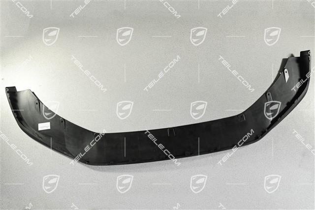 Spoiler front, lower part trim, Matt Black