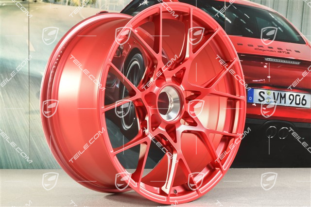 20"+21" GT3RS Felgen Satz, 10J x 20 ET45 + 13J x 21 ET31, Pyrored