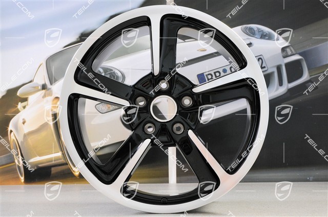 20" SportTechno Felgensatz 8.5J x 20 ET57 + 10J x 20 x ET50, schwarz hochglanz