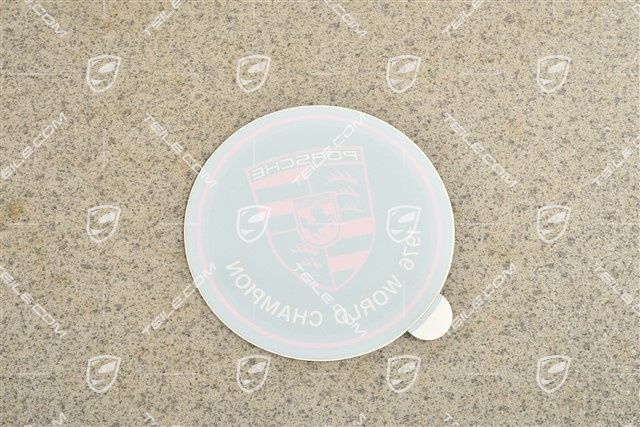 Naklejka, Porsche mistrz świata 1976 / po angielsku