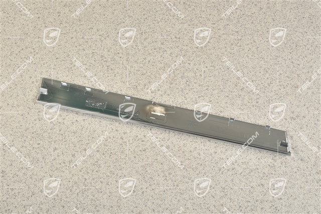 Cup holder cover / Dashboard trim Galvano silver