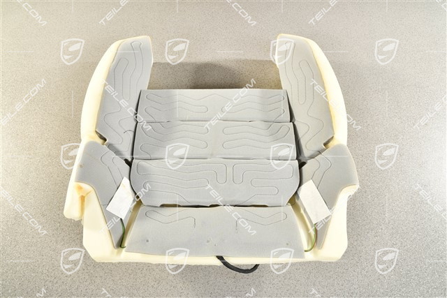 Front seat cushion foam part with heating mat, Comfort seat, L