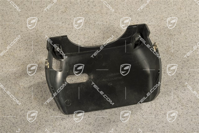 Steering column switch housing, Lower, cruise control, Satin black