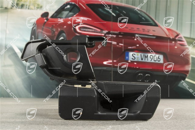 Cover, fog headlamp, PDC, Black Mat, R