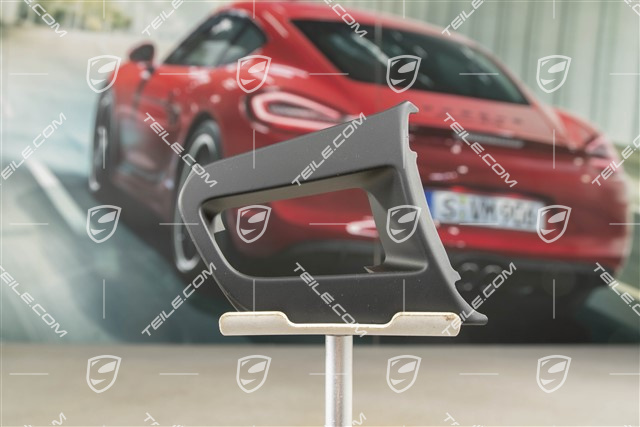 Blende, Hinten, Sportlenkrad, Schwarz, L