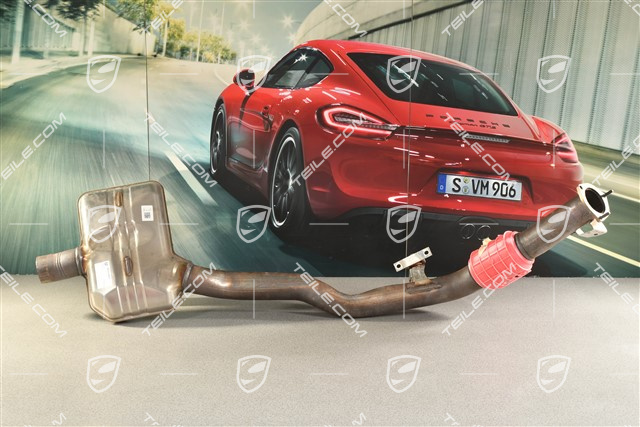 Rura wydechowa z katalizatorem, V6 Turbo 3,0L, L