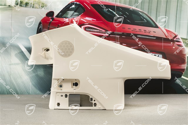 Tapicerka bagażnika, Skóra, Cream, R