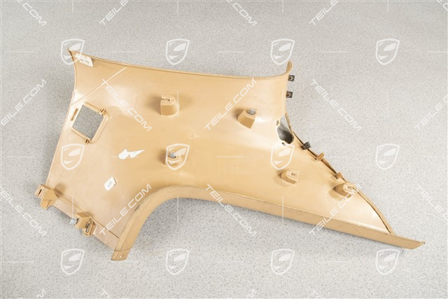 Tapicerka słupka-D, Materiałowa, Sand beige, Bose, R