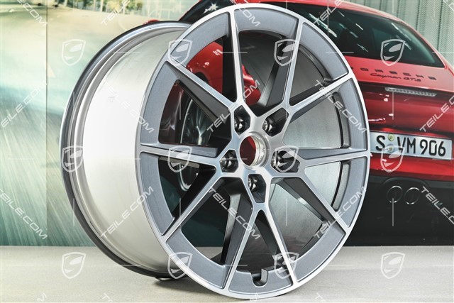 21" Carrera S Felge, 11,5J x 21 ET79, wanadium gray