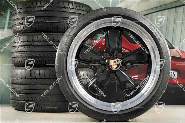 19" Komplet kół letnich "911 Sport Classic", felgi 8,5J x 19 ET55 + 11,5J x 19 ET50, opony letnie Michelin 235/35 ZR19 + 305/30 ZR19