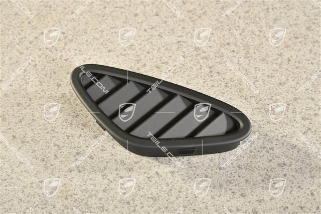 Cover, Defroster nozzle for windscreen, Black, R
