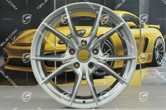 20" Felga Carrera S (IV), 11J x 20 ET56, do 991.2 C4/C4S / do użytku z zimowymi oponami, kolor: Brylantowy Chrom