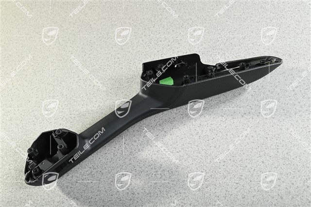 Podłokietnik tapicerki drzwi tył, czarny, R