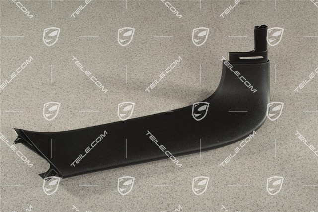 Verkleidung von Heckklappe, Schwarz, L