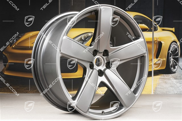 21" Felge "Sport Classic", 10J x 21 ET19, Platinum Seidenmatt