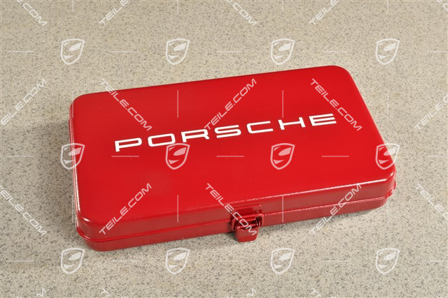 Porsche Classic Schraubendreher Werkzeugsatz mit Box, Holz, 5 Teile