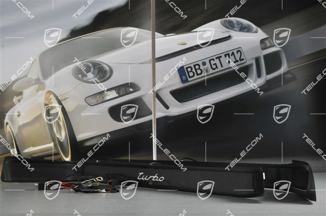 Listwy ozdobne z oświetleniem, CARBON, Turbo, komplet (L+R)