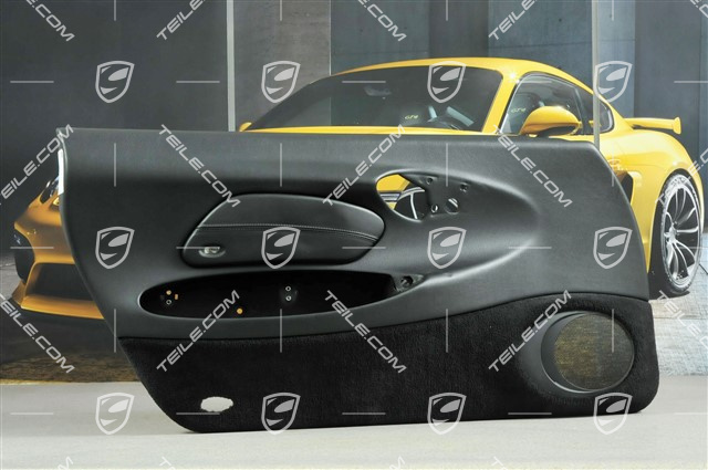 Tapicerka drzwi, skóropodobna, z blendą airbaga, Sound pakiet, Czarna, L Tapicerka drzwi, skóropodobna, z blendą airbaga, Sound pakiet, Czarna, L