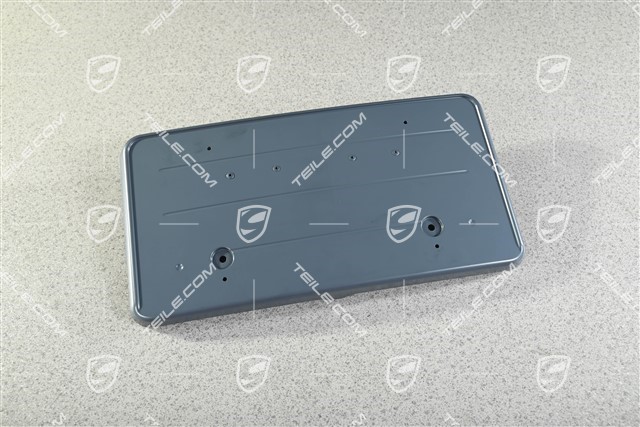 Number plate holder, short