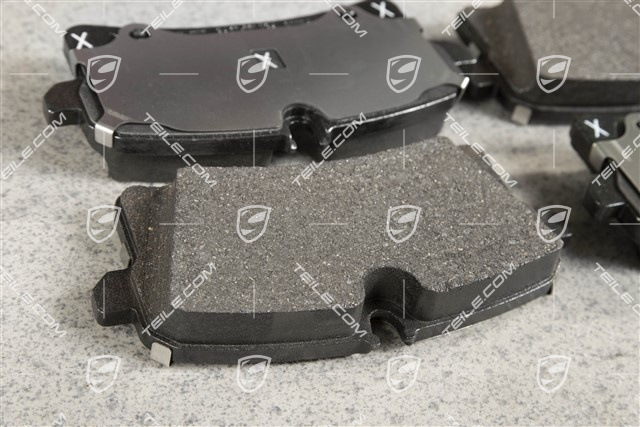 Bremsbelag-Reparatursatz, Scheibendurchmesser 18", Bremssattel Rot lackiert