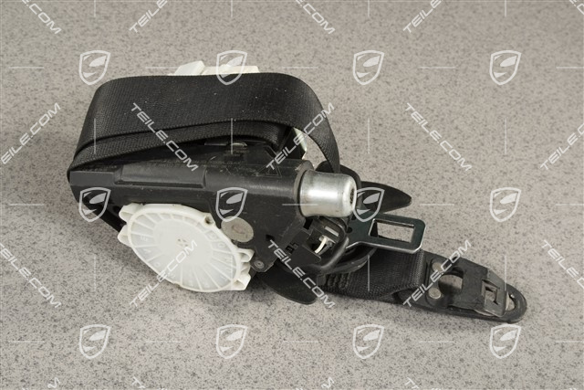 Sicherheitsgurt, seat belt, black, front, L