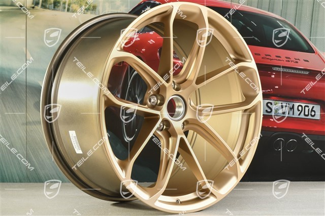 22-inch GT wheel rim set, rims 10,5J x 22 ET49 + 11,5J x 22 ET52, Neodyme