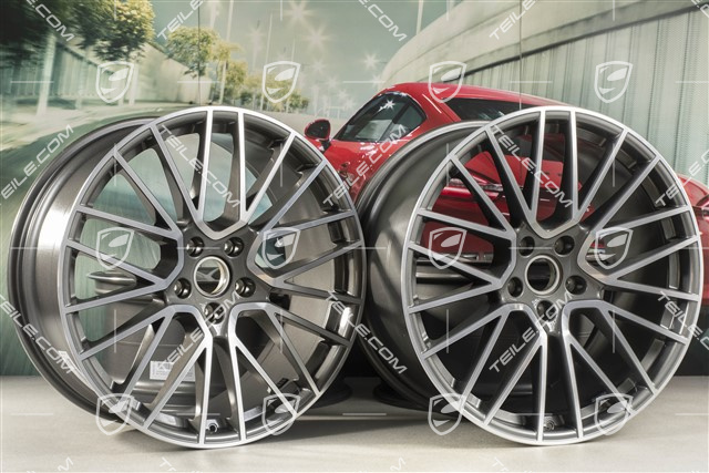 22-inch wheel rim set RS Spyder, 10J x 22 ET48 + 11,5J x 22 ET52