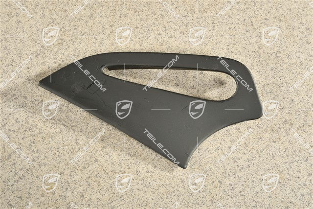Sicherheitsgurt Abdeckung / Rosette, Lackiert, Schwarz, hinten, Coupe, L