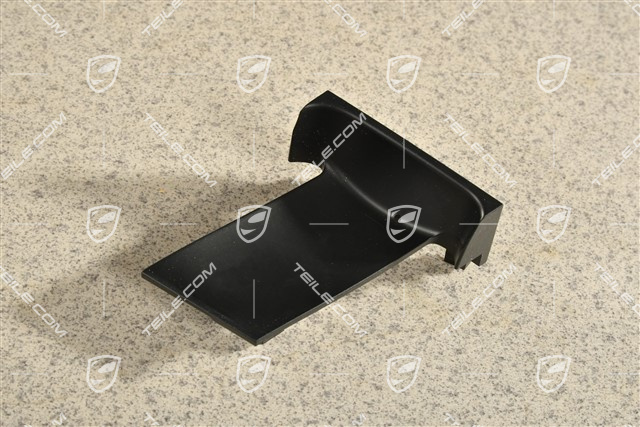 Blenda obudowy klamki, czarna, R