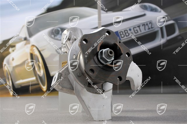 Zwrotnica, kompletna (zawiera piastę i łożysko), przednia PRAWA - 996/Boxster 986 / tył LEWA strona - Boxster 986