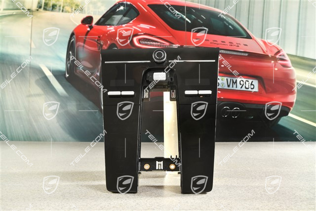 Panel sterowania / Sterownik klimatyzacji, przedni, czarny mat