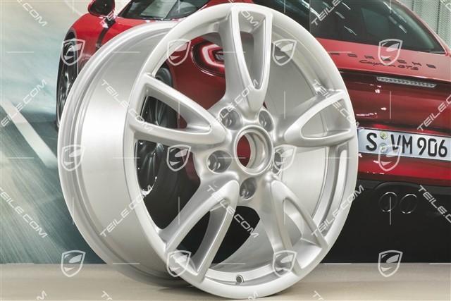 18-inch Carrera IV wheel set, 8J x 18 ET57 + 10,5J x 18 ET60, C2 / C2S