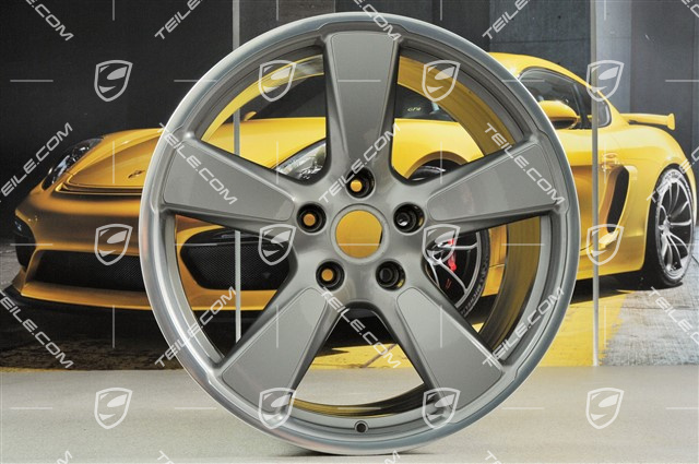 20" Felgensatz Sport Classic, 9J x 20 ET51 + 11,5J x 20 ET56, für den 991 Turbo MK1 und MK2, GT silber metallic