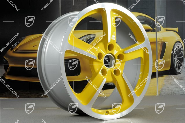 20" Felge Sport Techno, 8,5J x 20 ET57, Racinggelb