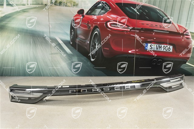 Heckleuchte / Heckklappe, mitte, in Schwarz