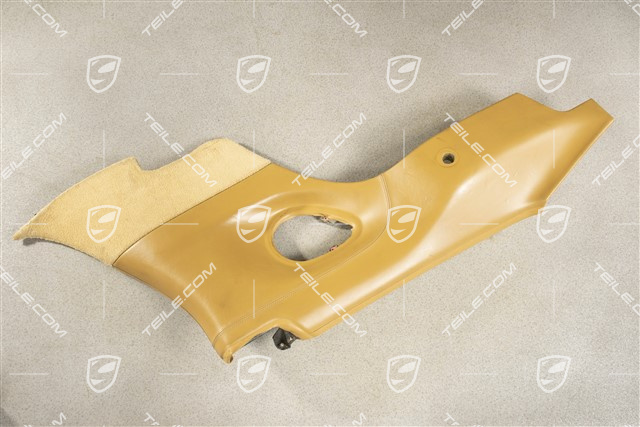 Seitenwandverkleidung, Leder, beige, L