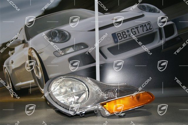 Headlight, yellow, R