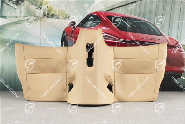 Coupe / Convertible / Targa, Seat cushion, rear, Leather Luxor beige
