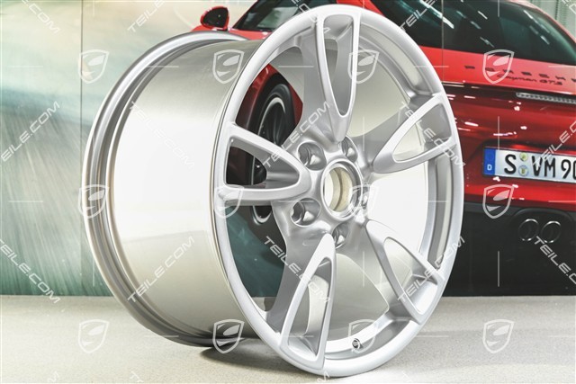 18-inch Carrera IV wheel set, 8J x 18 ET57 + 10,5J x 18 ET60, C2 / C2S