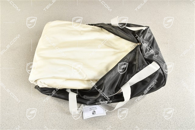 Coupe Abdeckhülle, Innen, farbig Porsche Wappen