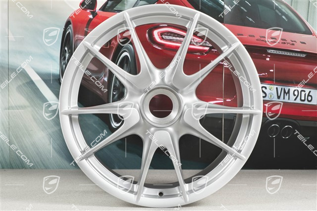 19-inch GT3 wheel, central locking, 8,5J x 19 ET53, silver